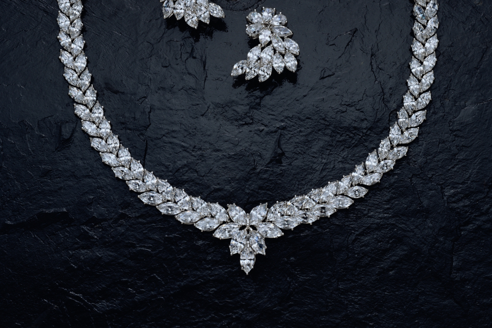 high jewellery diamond necklace