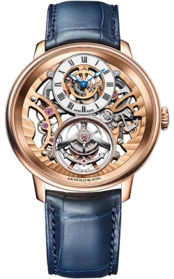 Arnold & Son UTT Skeleton 41.5mm 18K Red Gold Watch 1UTBRZ01AC246R