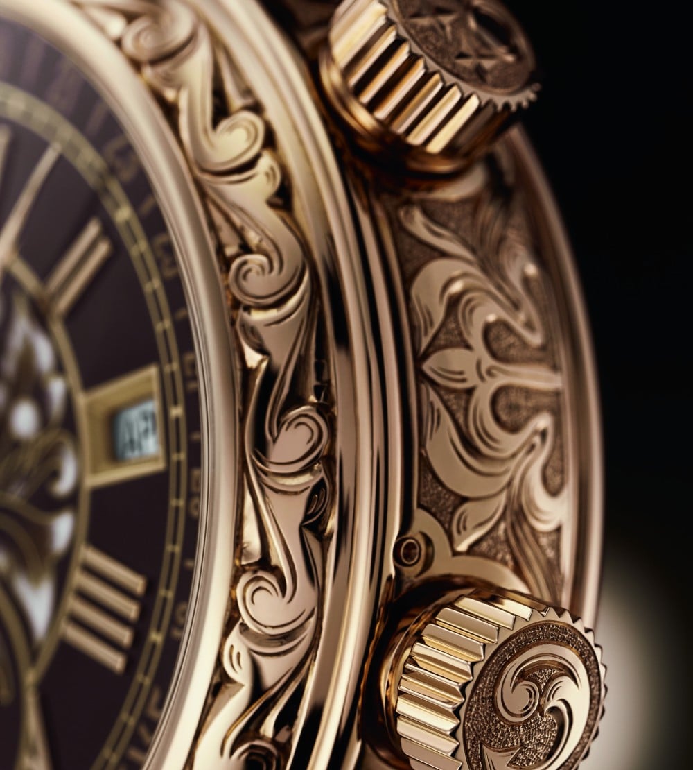 Image title hand finish of patek philippe