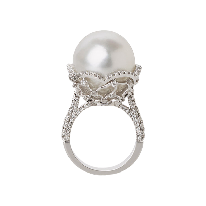 The Akoya Pearl Ring