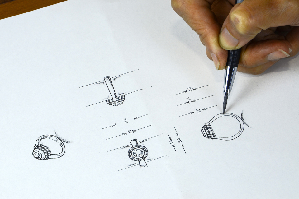 assess the design of your custom design jewellery